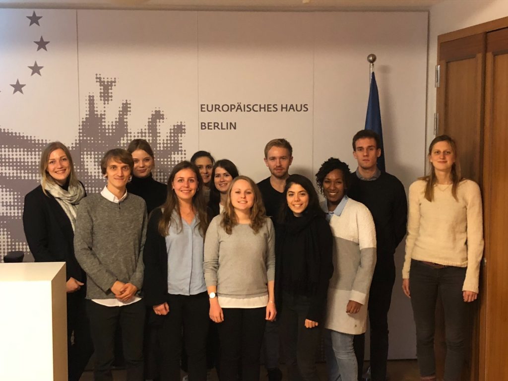 Meet the EU careers ambassadors. Treffen der deutschen Karrierebotschafter*innen in Berlin 2018 Foto: Sarah Baumann